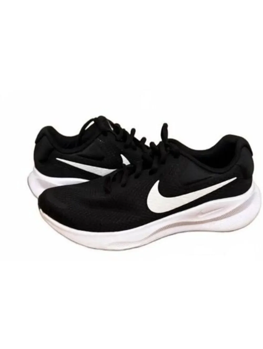 Nike Revolution 7 Women's Running Shoes Black White Size 6 Wide